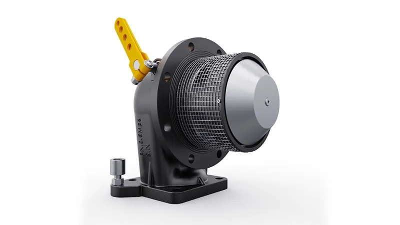 Válvula de fundo em liga de alumínio GY804-100