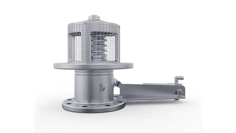 Válvula de fundo em liga de alumínio DSSY-H100